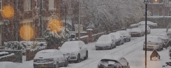 Driving in the snow