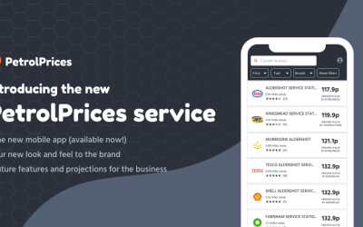 PetrolPrices relaunches apps, new brand and more!