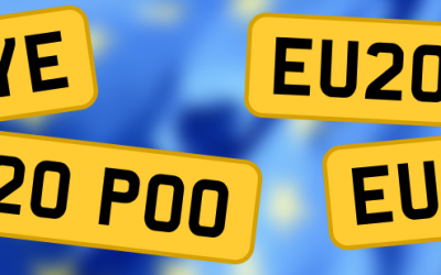 BREXIT – The top private brexit number plates to go on sale for March 2020